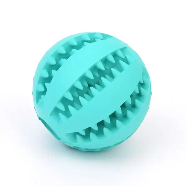 Rubber Mint Futterball – 2-in-1 Dental- & Intelligenzspielzeug für Katzen & Hunde – Bild 3