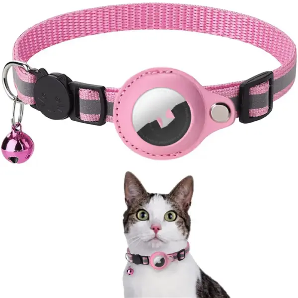 Katzenhalsband mit AirTag-Halterung – Reflektierend, sicher & verstellbar – Bild 9