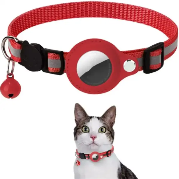 Katzenhalsband mit AirTag-Halterung – Reflektierend, sicher & verstellbar – Bild 7